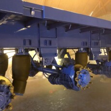 Shot blasting after